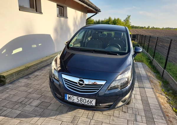 Opel Meriva cena 30900 przebieg: 59200, rok produkcji 2012 z Chmielnik małe 529